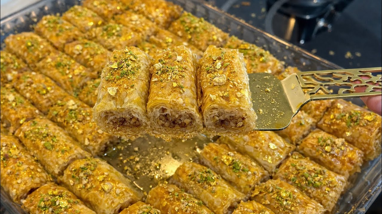 BAKLAVA za 5 MINUTI vreme so gotovi KORI 🤤