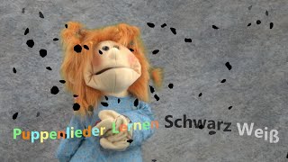 Puppenlieder Lernen Schwarz Weiß