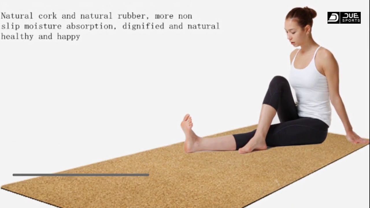 Yoga mat 6MM thickened and lengthened cork mat clean taste Yoga supplies