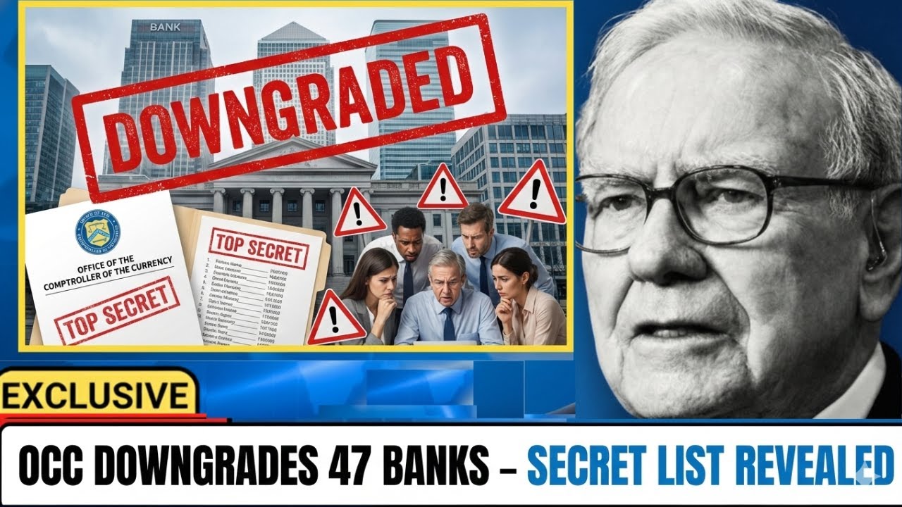 Breaking: The OCC Just Downgraded 47 Major Banks — Here's The List They Don't Want You To See