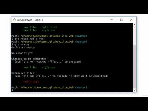 GIT Formation :005 Faire son premier commit