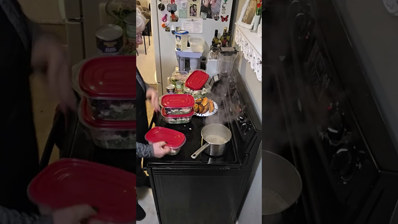 MEAL PREP: salads and veggie bowls for the week