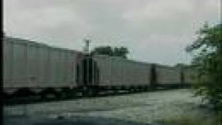 BNSF 5840 Leads NS 734, Loaded Coal, at North Dalton
