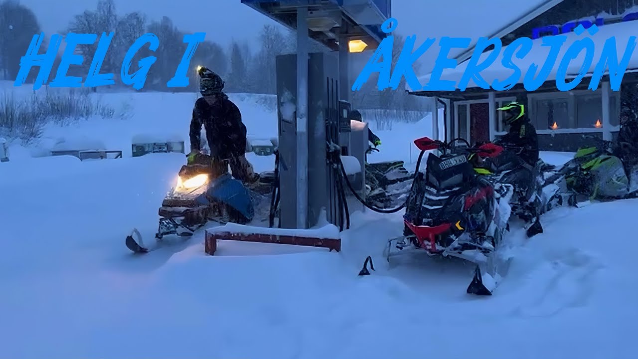 PUDERKÖRNING I ÅKERSJÖN!