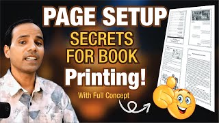 Page Setup Secrets for Book Printing | Hindi/Urdu