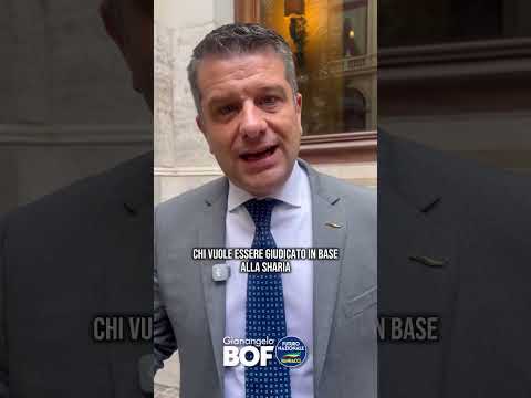 Video Gianangelo Bof sul caso Padova: «Tribunale islamico in Italia? Interrogazione a Nordio»