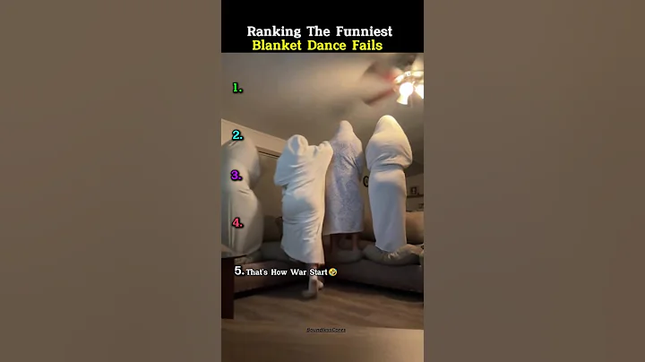 Ranking The Funniest Blanket Dance Challenge Fails 💃🤣#funny