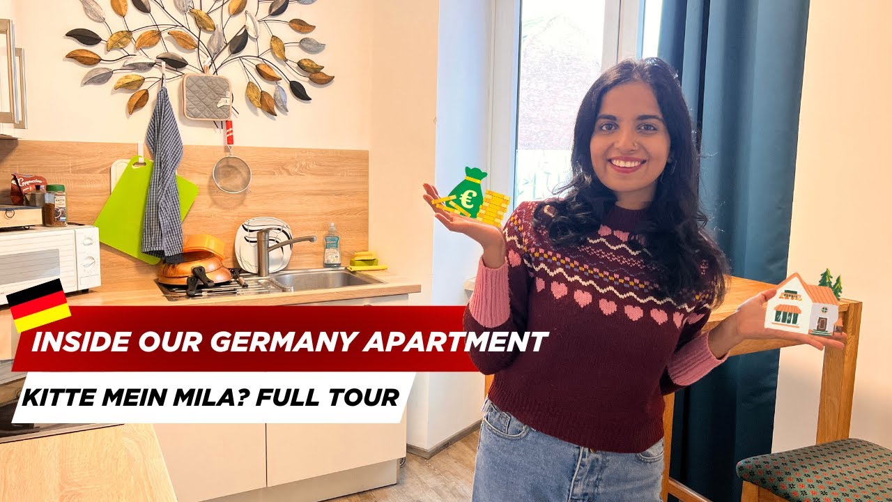 Germany Mein Kitne Mein Mila Apartment? 🏠 Full Tour & Cost