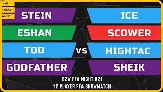 WC3 - B2W FFA Night #21 - 8 Player FFA