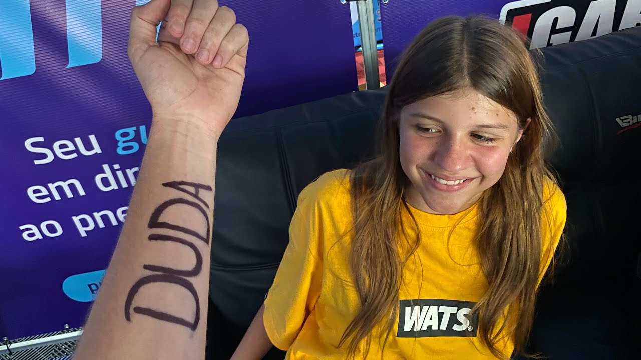 MOSTREI A TATUAGEM PRA DUDINHA! 🥰