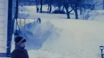 March 1971 Snow Storm - Eva Street, Cornwall, Ontario
