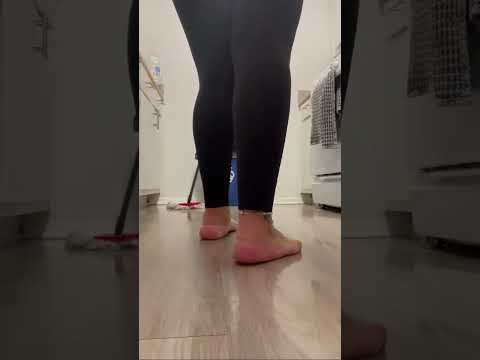 Intermission: My Latina Queen Cleaning Using The Ring Camera. 4K