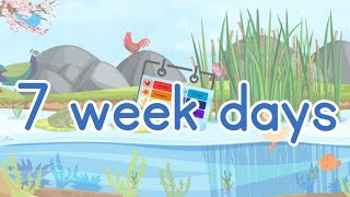 The Days Of The Week, With Animals, Animal Sounds And Colors Of The Week