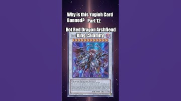 Why is King Calamity Banned? In One Minute!  #yugioh #yugiohcommunity #yugiohmasterduel #yugiohcards