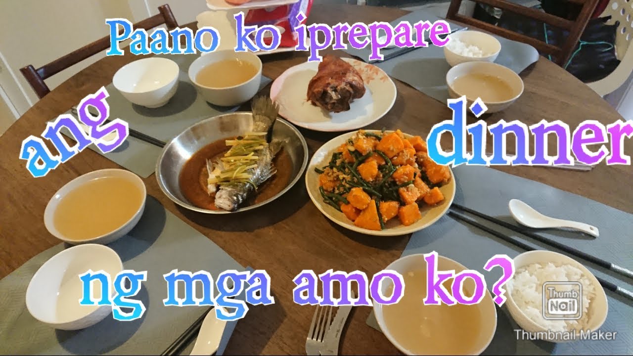 Preparing Dinner - YouTube
