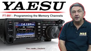 Yaesu FT991  Programming the Memory Channels with Steve Venner at ML&S
