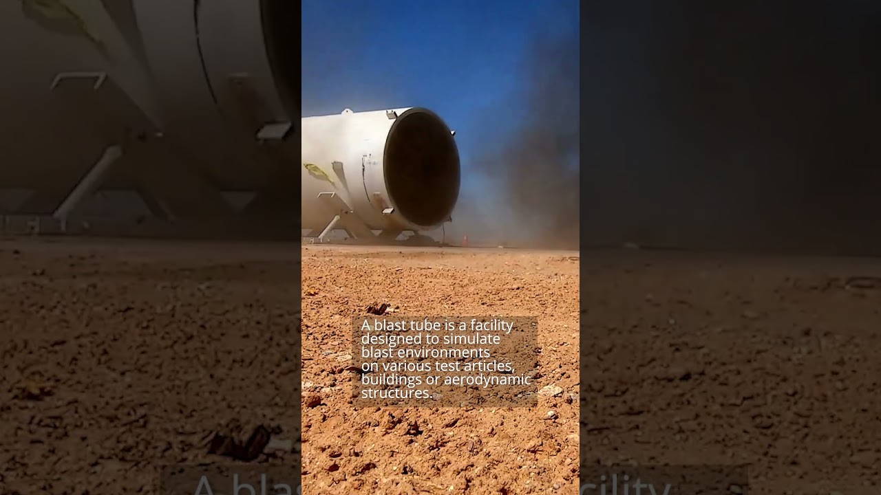 Sandia's 300-foot Blast Tube