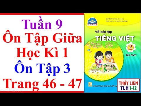 Video Vở Bài Tập Tiếng Việt Lớp 2 Ôn Tập Giữa Học Kì 1 Tuần... - YouTube