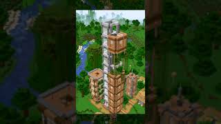 Minecraft: Village Blacksmith Building | Jungle Village City! [Transformation] #shorts #minecraft
