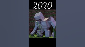 Thumbnail of Minecraft Iron golem evolution 😍 #minecraft #shorts #herobrine