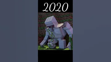 Minecraft Iron Golem Evolution Minecraft Shorts Herobrine 