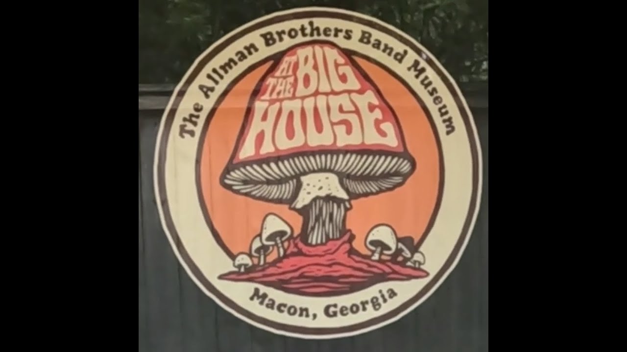 The Big House! The Allman Brothers Band Museum in Macon, Georgia! - Gaming With Boomers