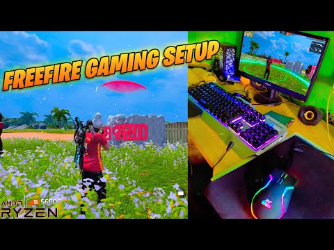 PLAYING ON AMD RYZEN 5 | 5600G | NO GRAPHICS CARD | BUDGET PC | 240 + FPS SMOOTH & SUPER FAST | FF🔥