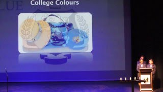 Yom Ha'Shoah Assembly - MSMC Crest explained and performance of 'I'm not going anywhere'
