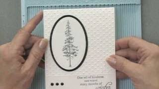 Partial Embossing with a Cuttlebug Folder