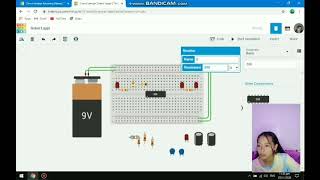LED FLASHER USING 556 DUAL TIMER BY: KYESHA  KAYE ENSON