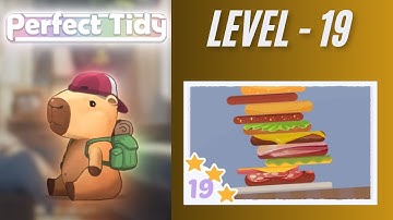 Perfect Tidy Level 19 Solutions