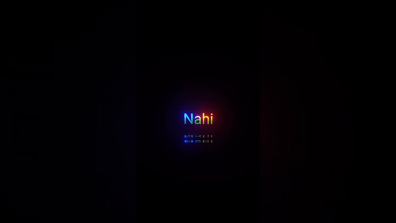 Black Screen Status 😍😍😍| Colours Effect in Text / Glowing Effect 🔥🔥🔥