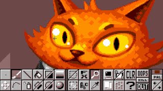 La Miaoufacture, pixel art timelapse (Atari STF specs)