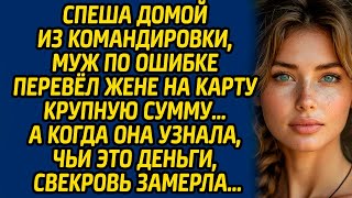 видео: Спеша домой из командировки, муж по ошибке перевел жене на карту крупную сумму… А когда она узнала.. картинка: Спеша домой из командировки, муж по ошибке перевел жене на карту крупную сумму… А когда она узнала..