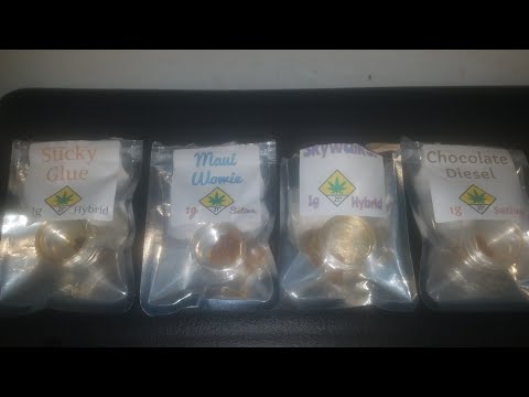 4 DAB STRAINS 1 BOWL