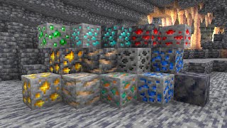 บล็อกใหม่ Deepslate และแร่ของหินใหม่! - Minecraft Update 1.17 [Snapshot 21w08b] screenshot 4