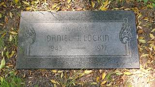 Actor Daniel Lockin Grave Westminster Memorial Park Orange County California USA Murder Victim 2021