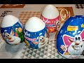 Обзоры Распаковка 2 Мармелад с игрушкой Буба в пластиковом яйце Огромное шоколадное яйцо Буба 