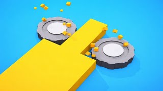 Color Saw 3D – Full Gameplay | Satisfying Mobile Game (Android/iOS)