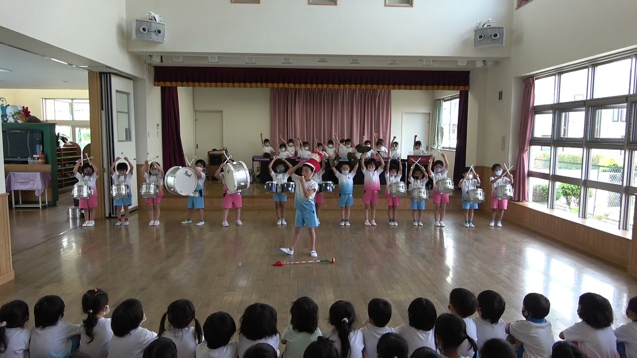 令和３年　認定こども園マリアンハウス幼稚園　鼓笛隊「名探偵コナンのテーマ」