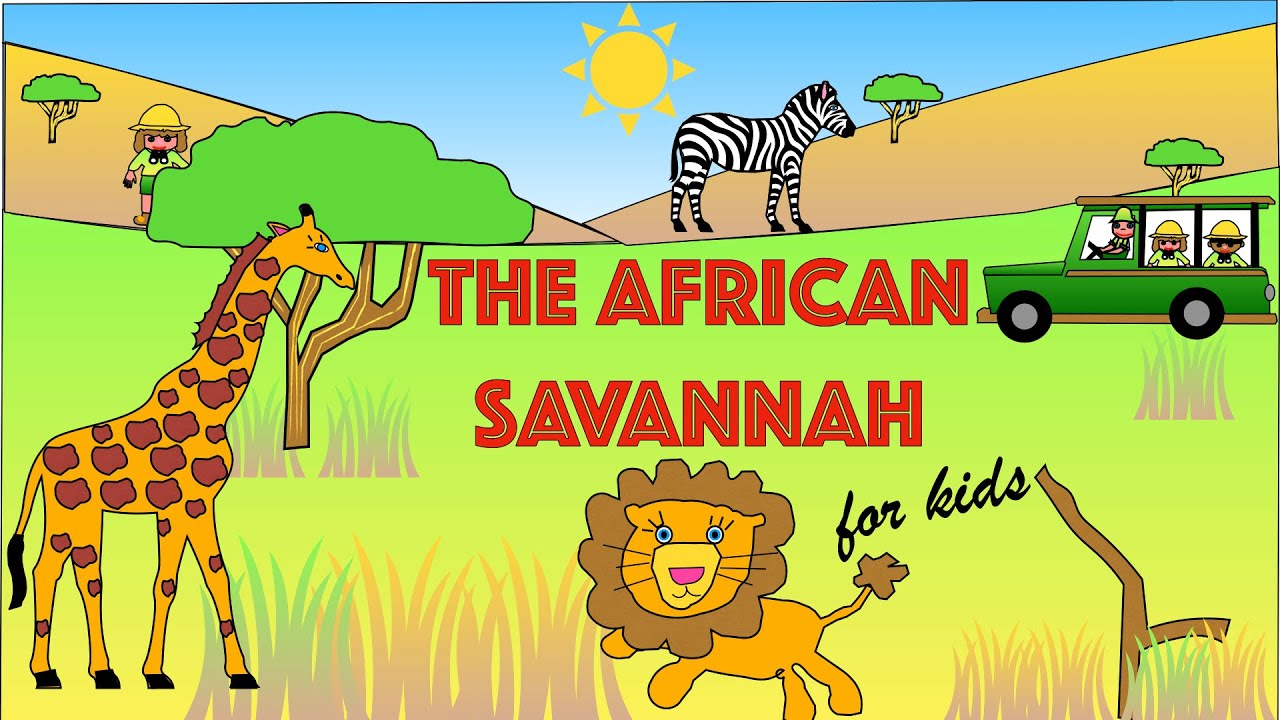 The African Savannah for Kids | Facts and Quiz - YouTube
