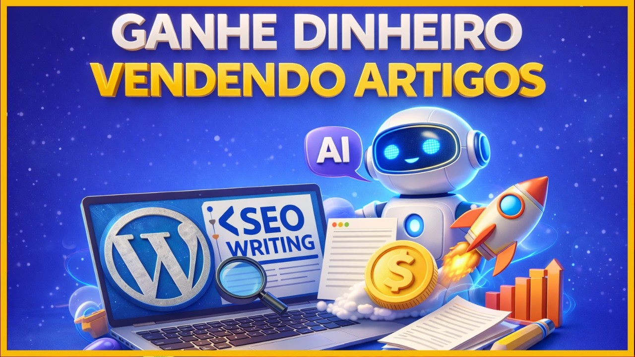 Ganhe dinheiro vendendo artigos para blogs, criando na SEOWRITING AI - Faça uma renda extra todo mês