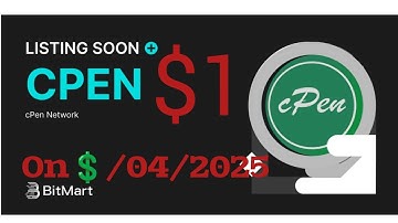 Cpen network: Uko wabikuza CPen token aka kanya byoroshye kuri Bitmart exchange.