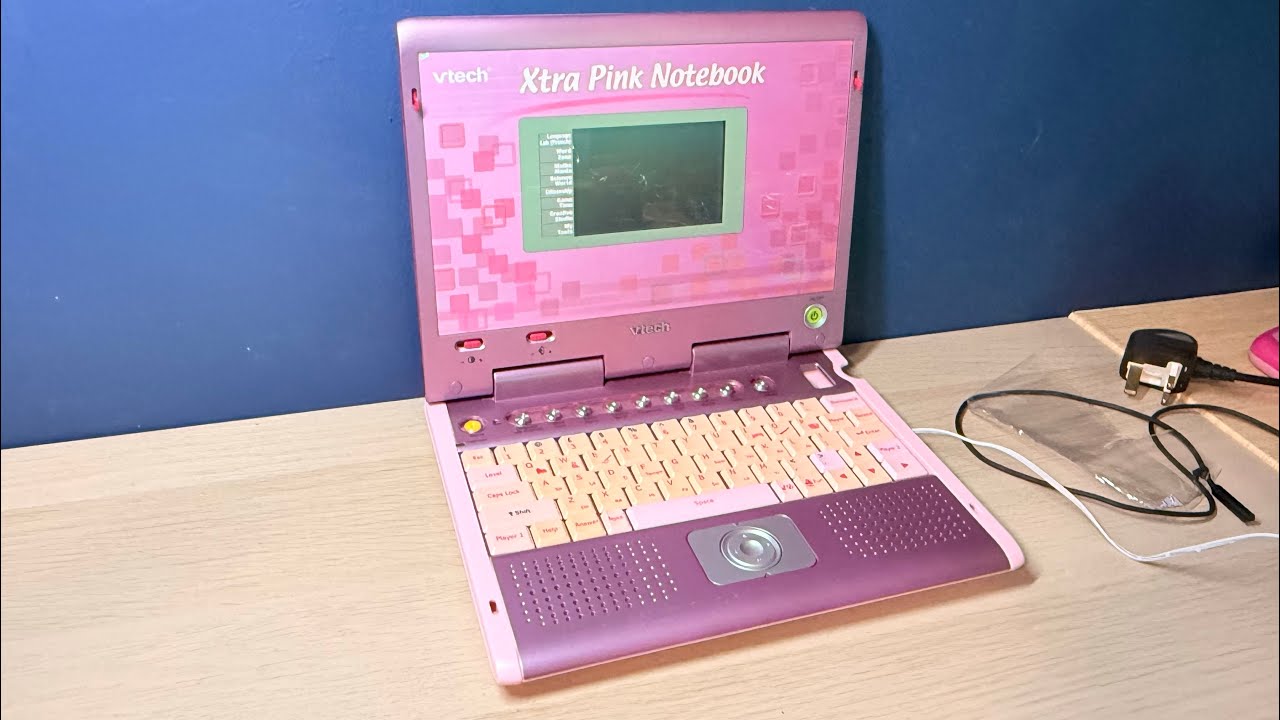 VTech Xtra Pink Notebook - YouTube