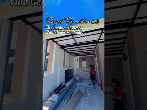‼️Project Renovation no. 3 Regina Homes @ villa generosa capas tarlac. 80sqm lot area. #shorts