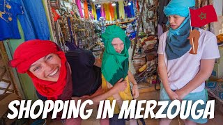 MERZOUGA VANLIFE 🚐 🇲🇦 Grocery shopping in the desert town of Merzouga in Morocco.