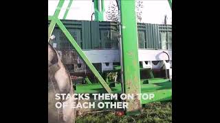 This machine can transport 20 apple crates per load