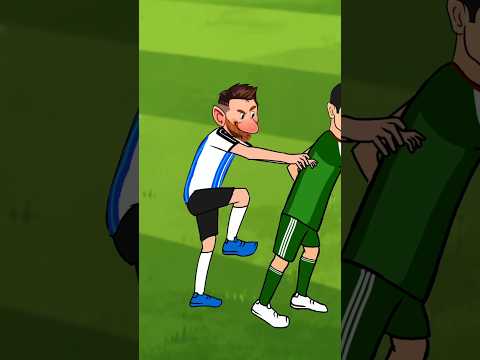 When Messi tackles an opponen.? 😆😂#messi #fifa #worldcup #comedy
