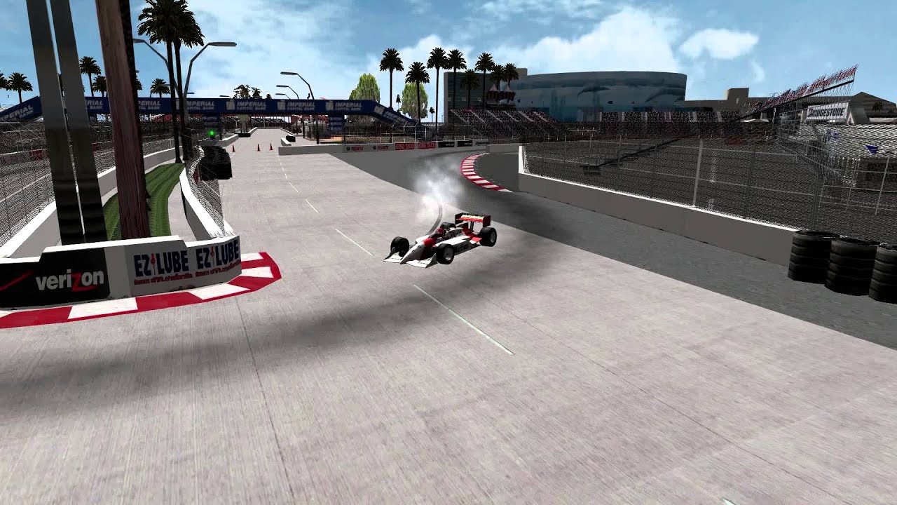 rFactor short - Drifting with an Indycar