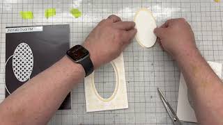 Ivory & White Clic Card With Jnd580